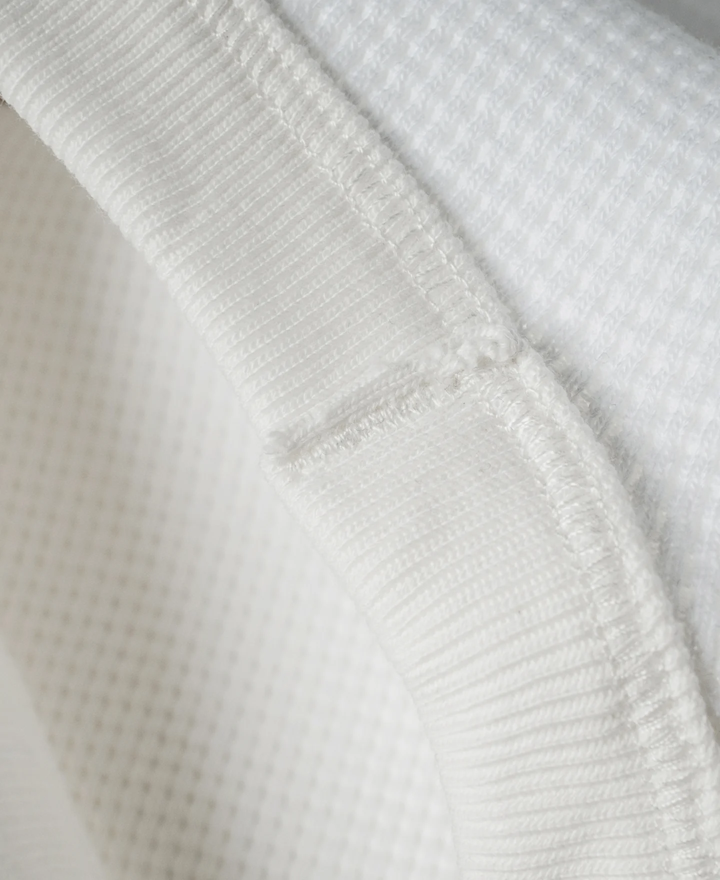 Heavyweight Waffle Cotton Underwear - White - Image 8