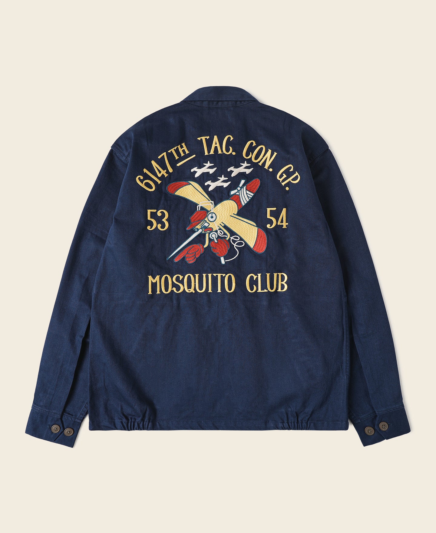 Korean War 6147th TAG. CON. GP. Mosquito Club Tour Jacket - Image 2
