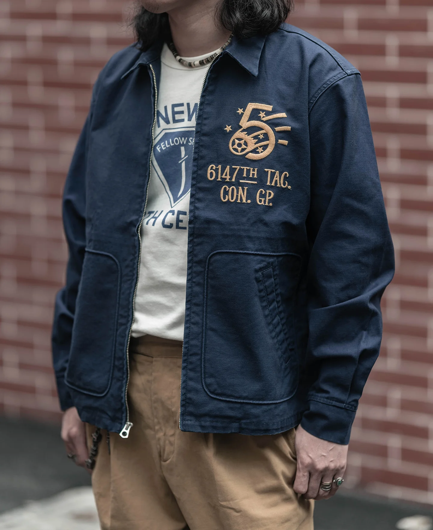 Korean War 6147th TAG. CON. GP. Mosquito Club Tour Jacket - Image 4