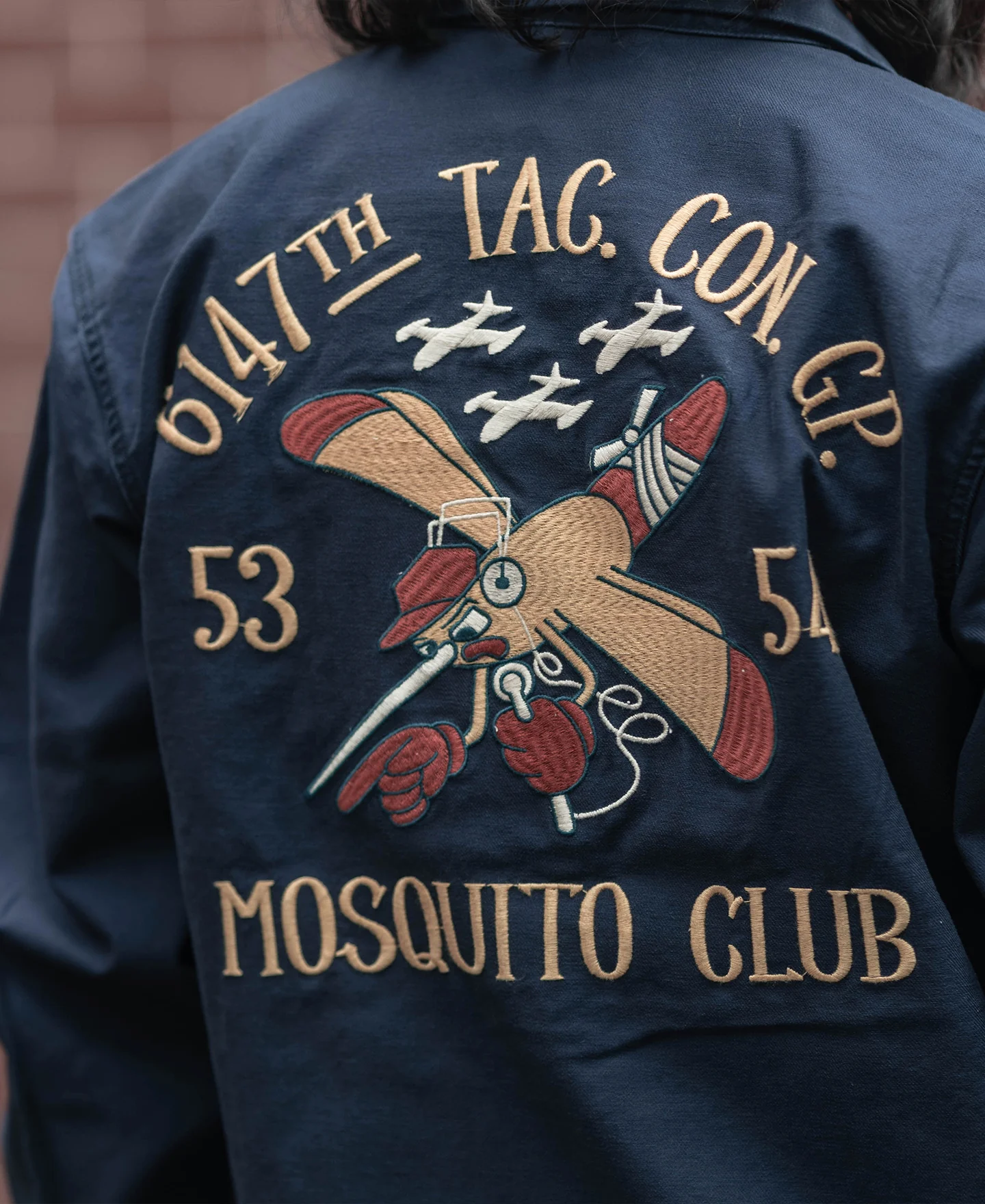 Korean War 6147th TAG. CON. GP. Mosquito Club Tour Jacket - Image 5