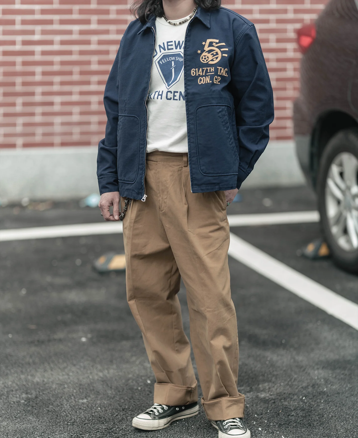 Korean War 6147th TAG. CON. GP. Mosquito Club Tour Jacket - Image 6