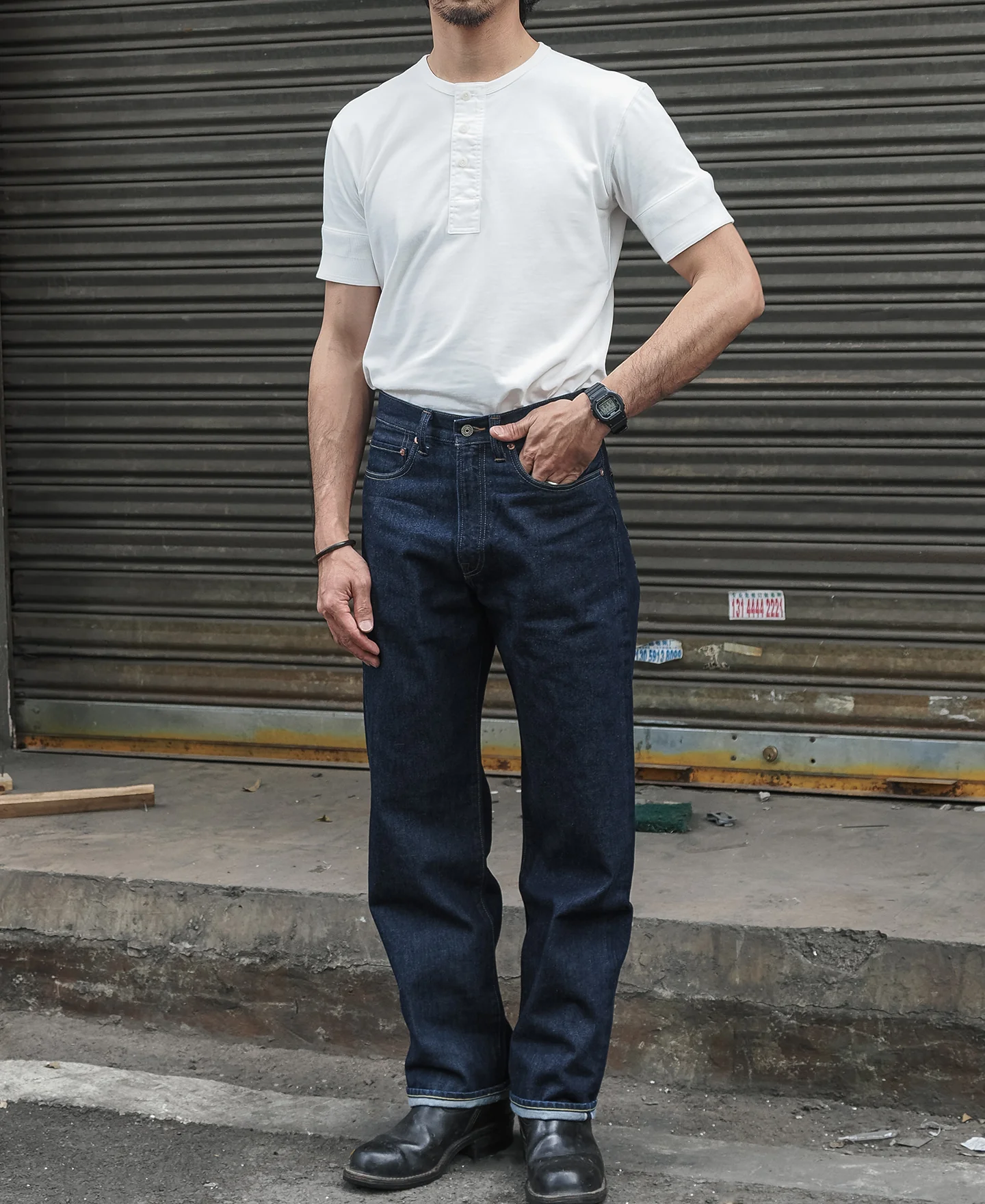 Lot 801ZXX 1954 Selvedge Denim Jeans - Image 5