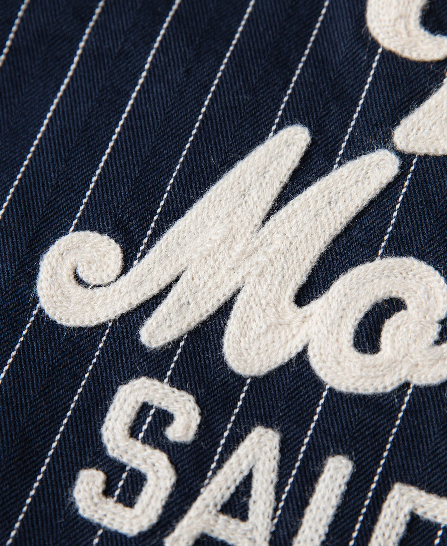 Lot 954 1950s Motorcycle Mechanic Stripe Chore Coat - Navy - Image 13