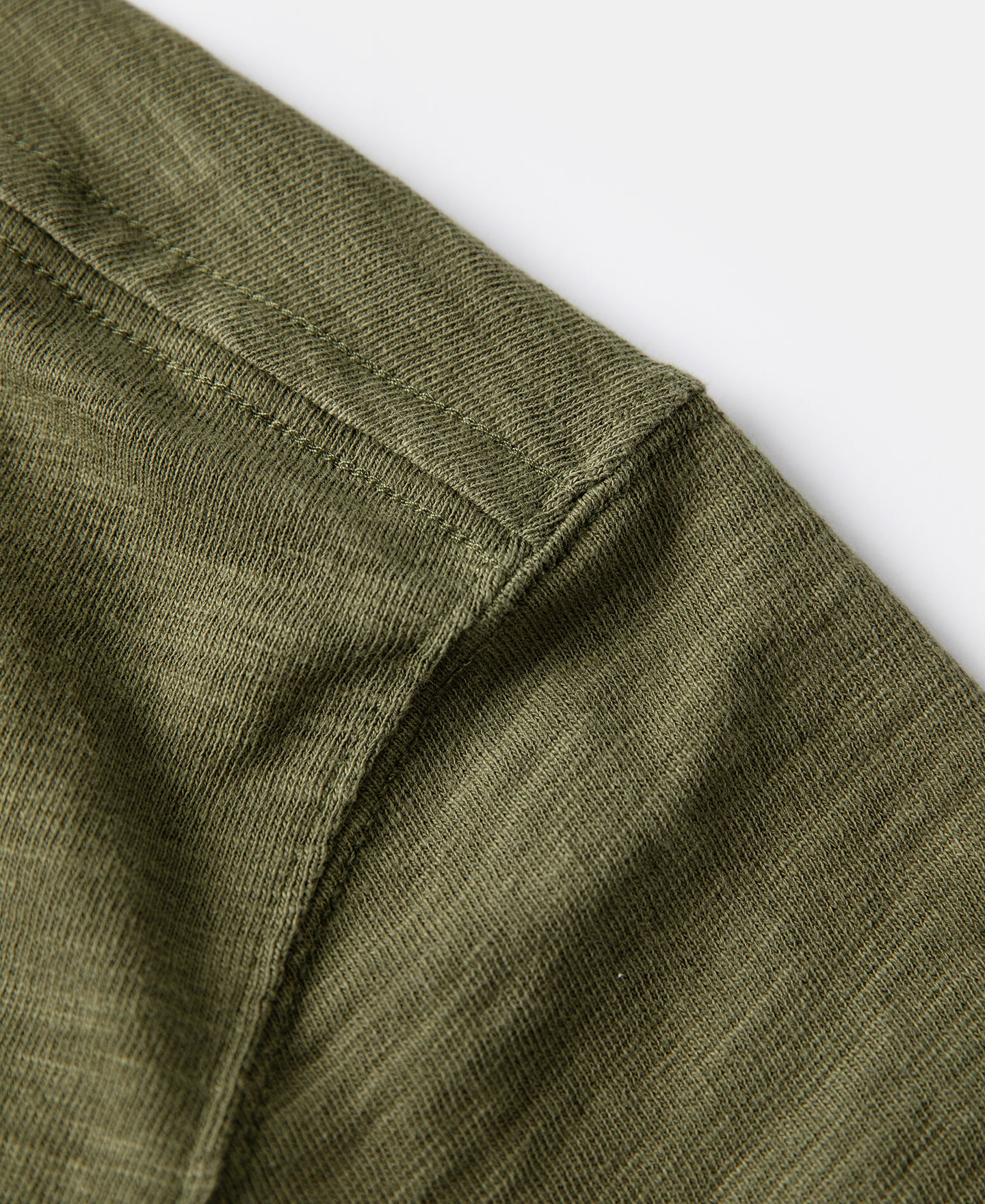 10.5 oz Cotton Tubular Gusset T-Shirt - Green - Image 13