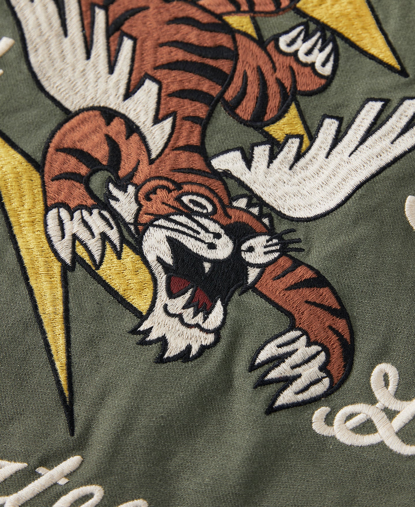 USAAF 14th Air Force Flying Tigers Embroidery Jacket - Image 9