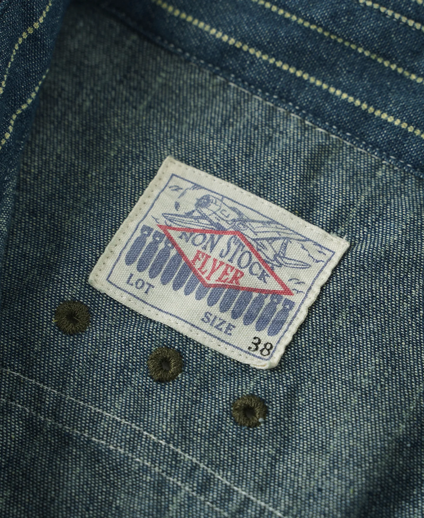 9 oz Wabash Vent Hole Work Shirt - Image 9