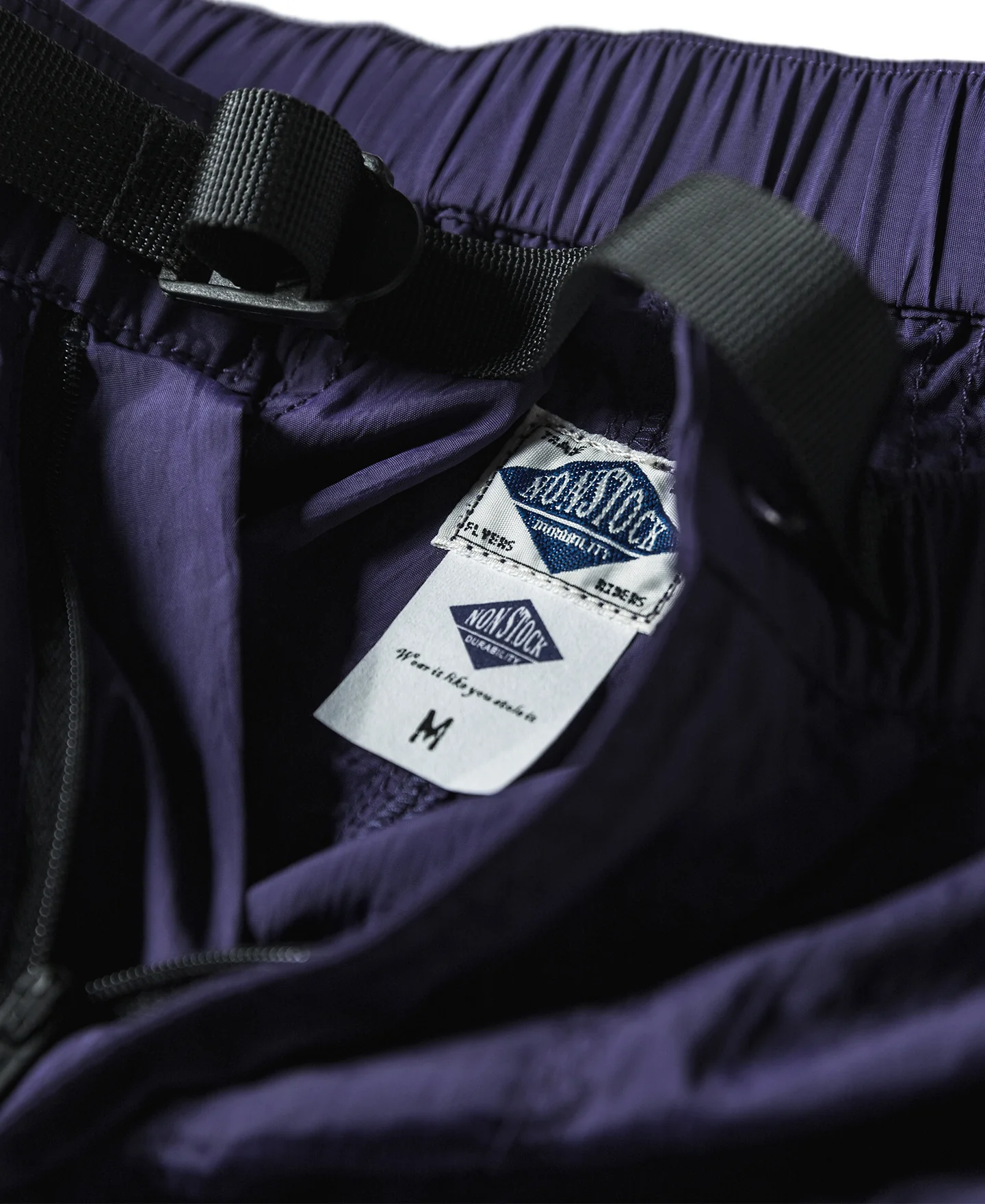 Nylon Climbers' Shorts - Purple - Image 7