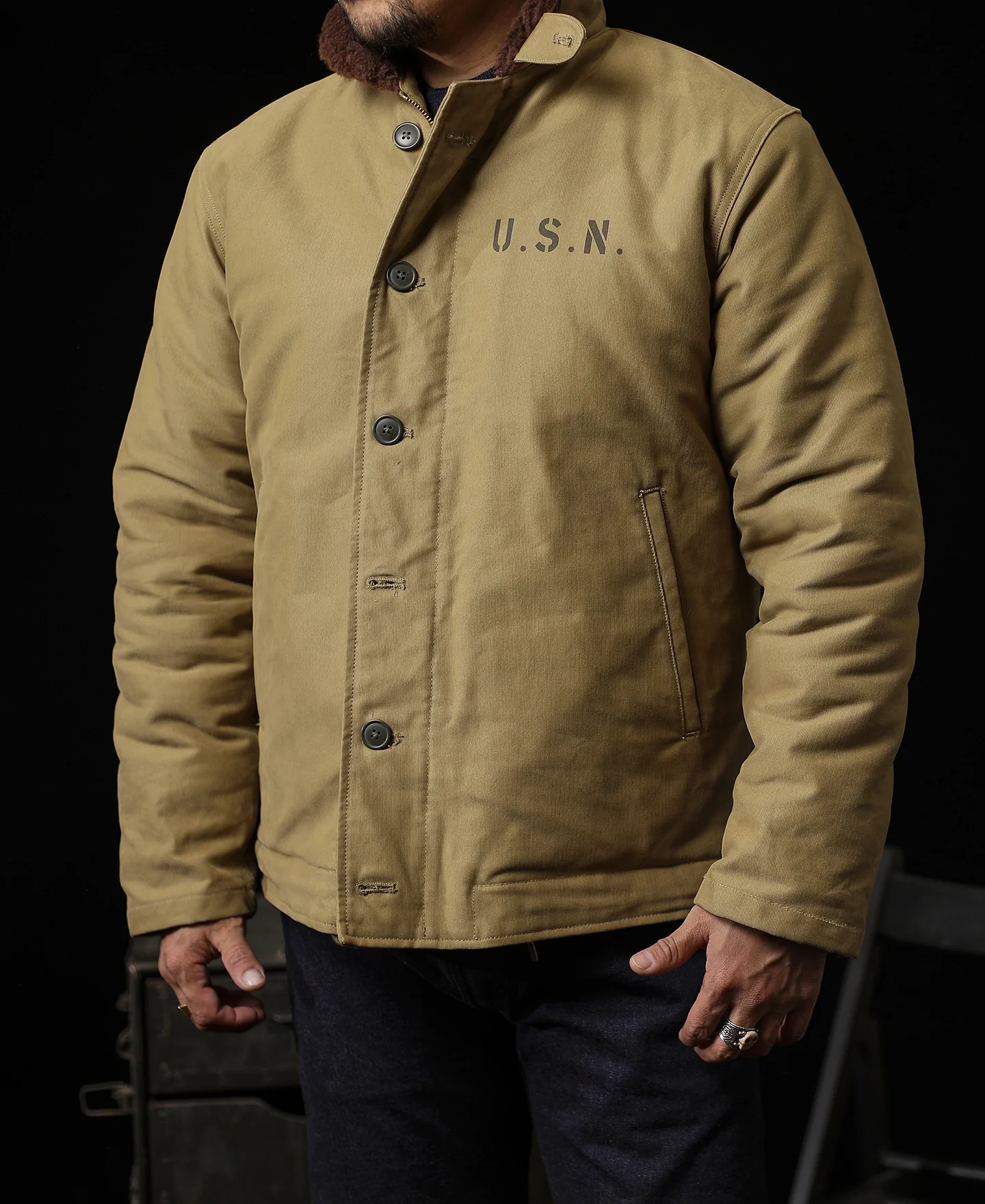1940s US Navy N-1 Deck Jacket - Cost-effective Version - Image 8