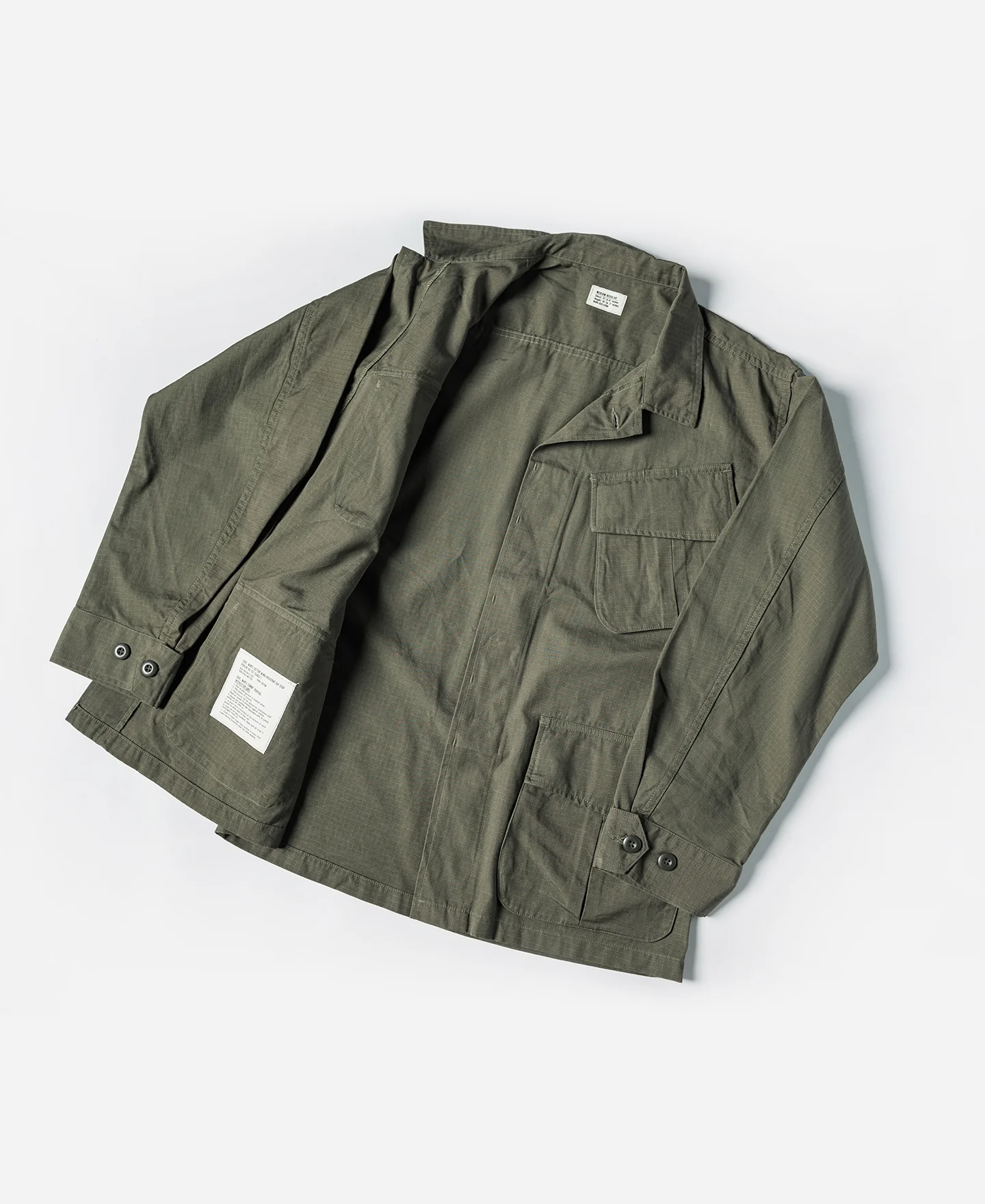 US Army 5th Model Tropical Jungle Fatigue Jacket - Image 9