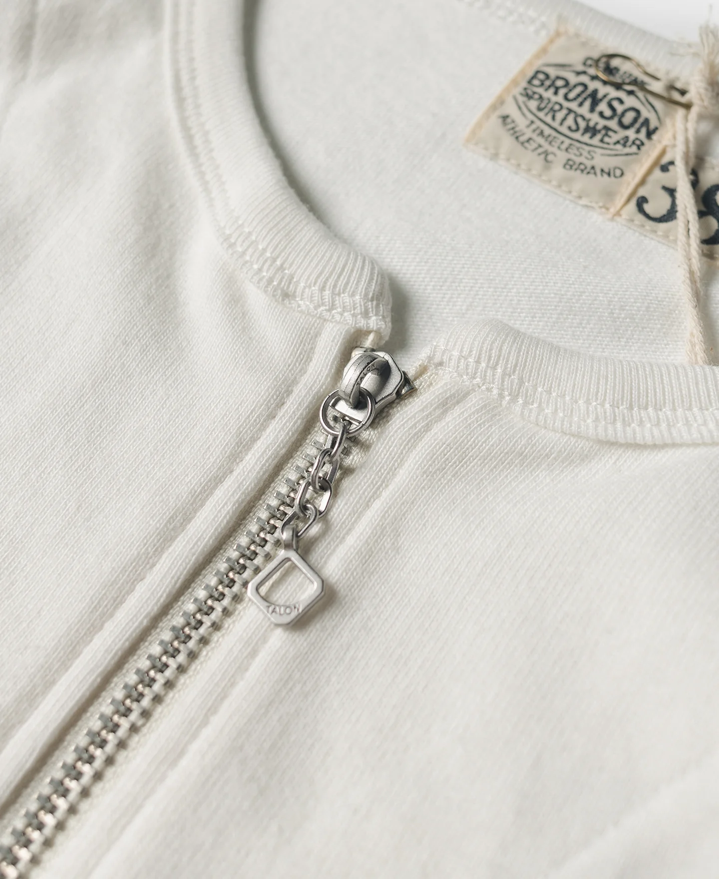 Quarter-Zip Rider Printed Raglan Sleeve T-Shirt - White - Image 9