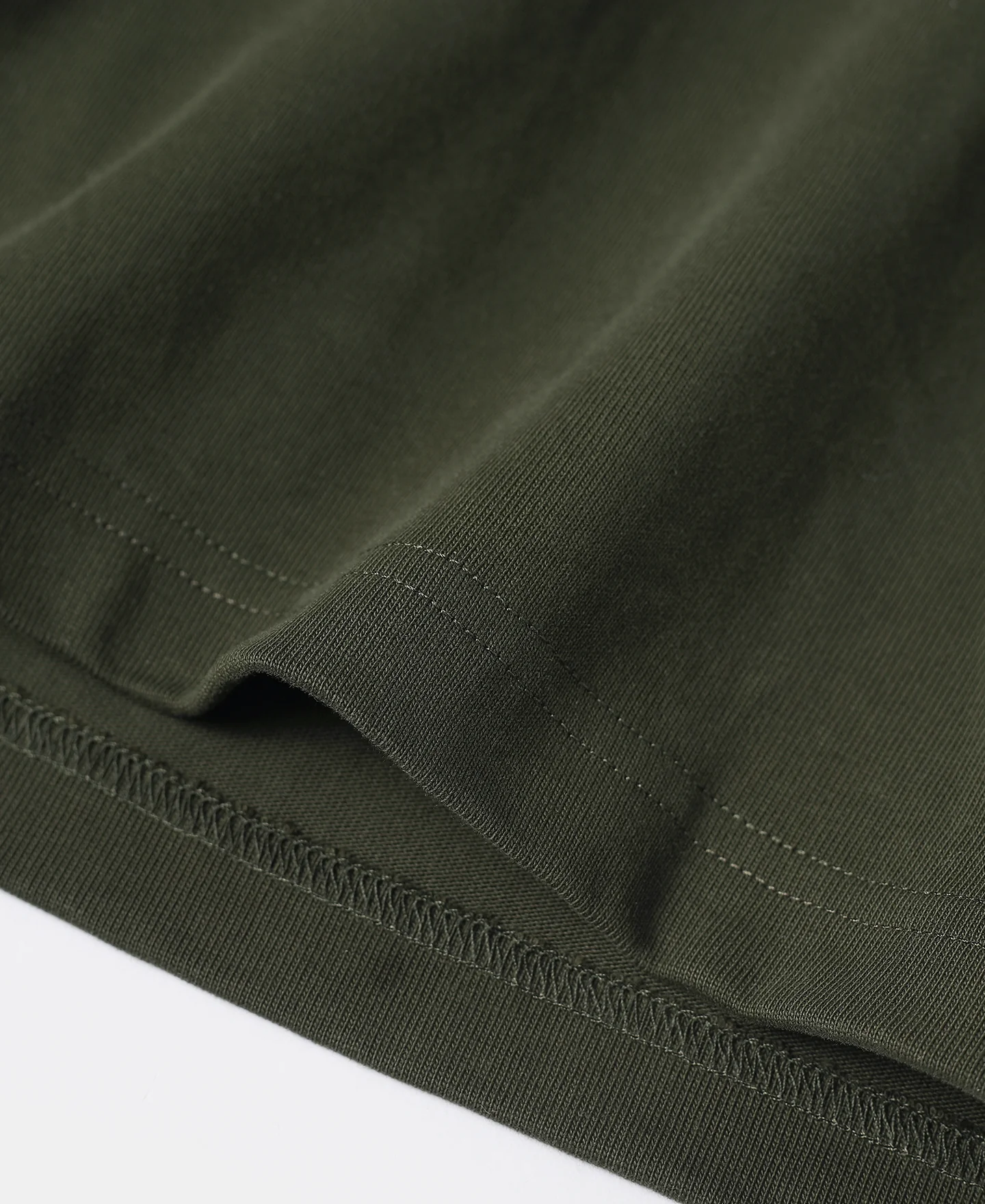 Quarter-Zip Rider Printed Long Sleeve T-Shirt - Olive - Image 9