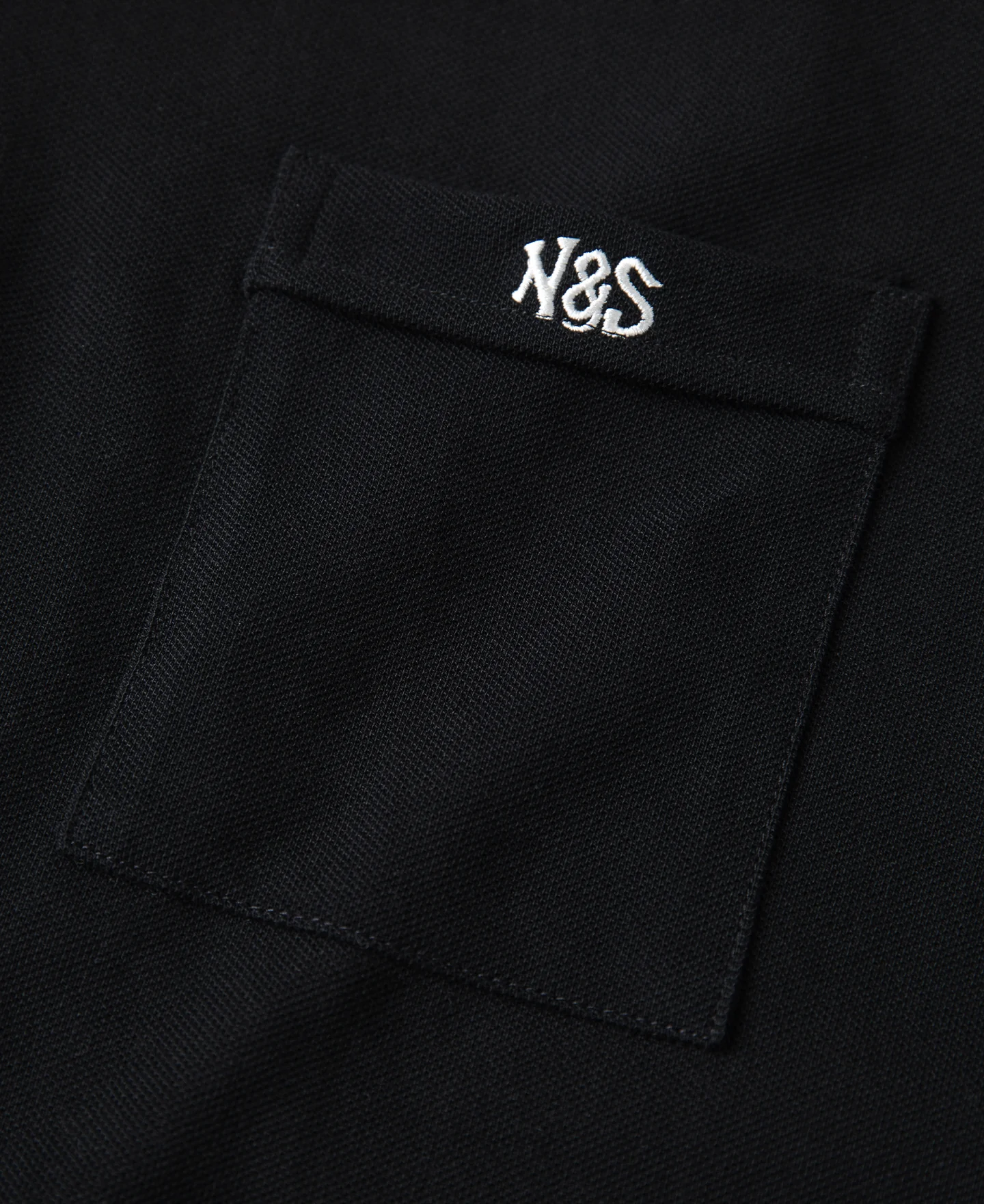 Raglan Sleeve Cotton-Piqué Polo Shirt - Black - Image 8