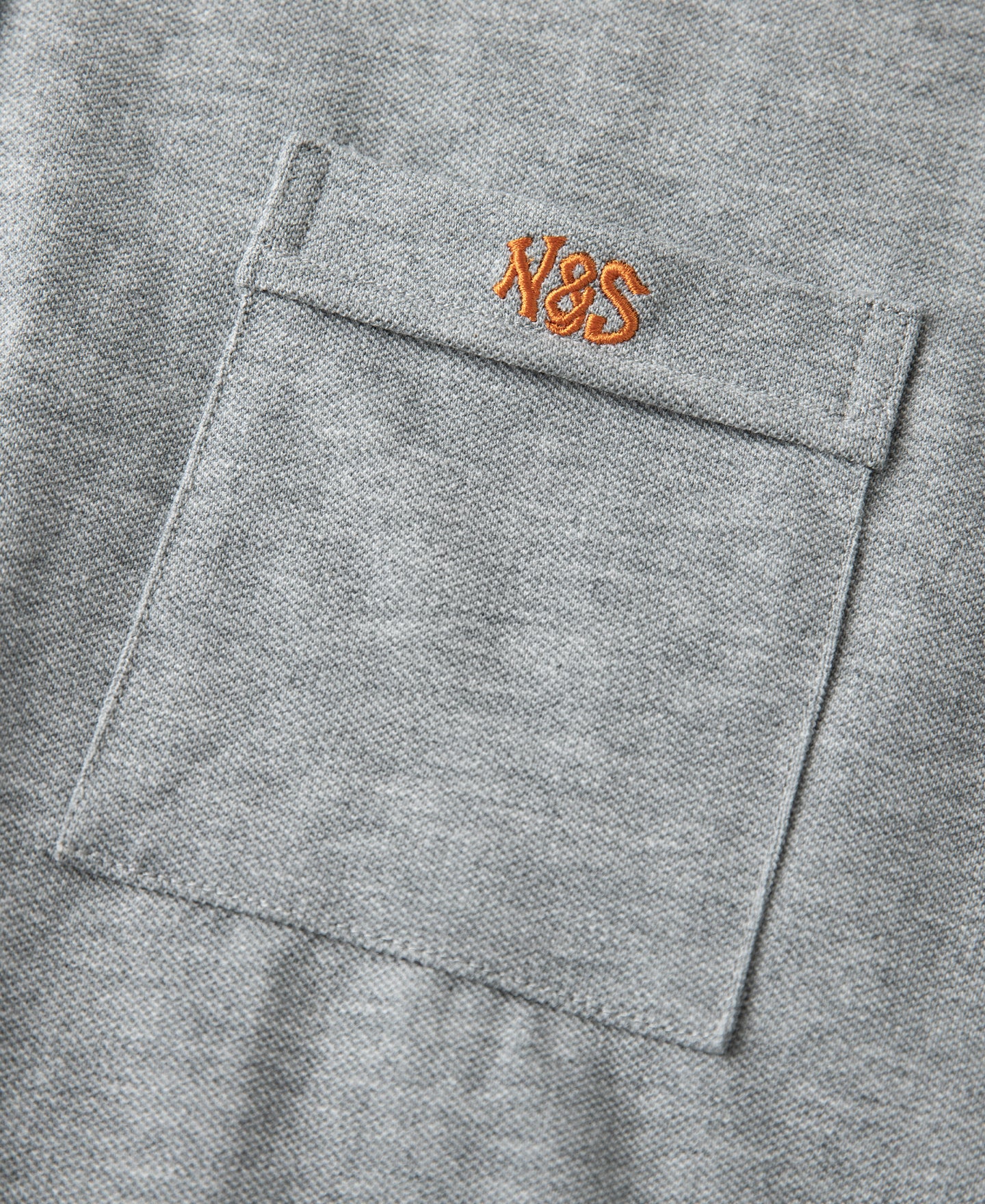 Raglan Sleeve Cotton-Piqué Polo Shirt - Gray - Image 10