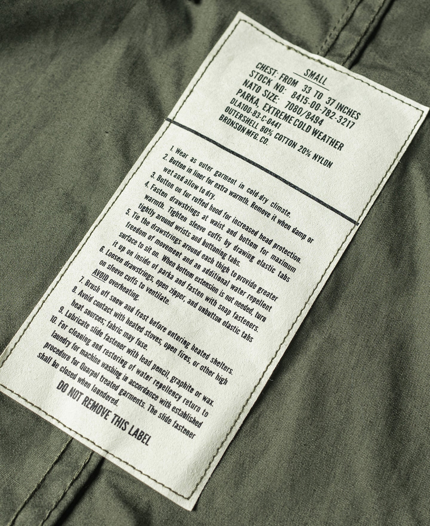 U.S. Army M-65 Parka - Image 8