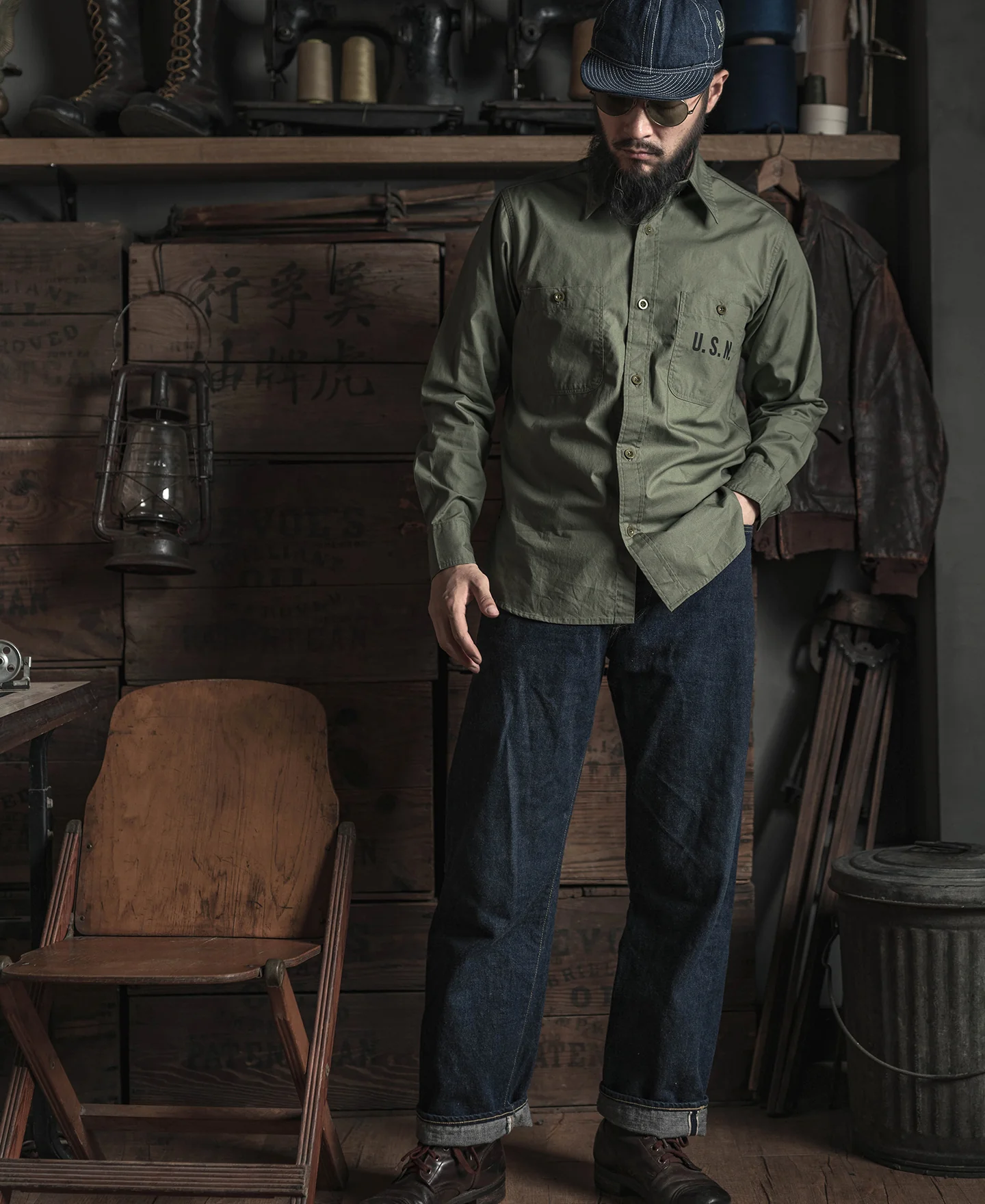 U.S.N. N-3 Utility Shirt - Image 3