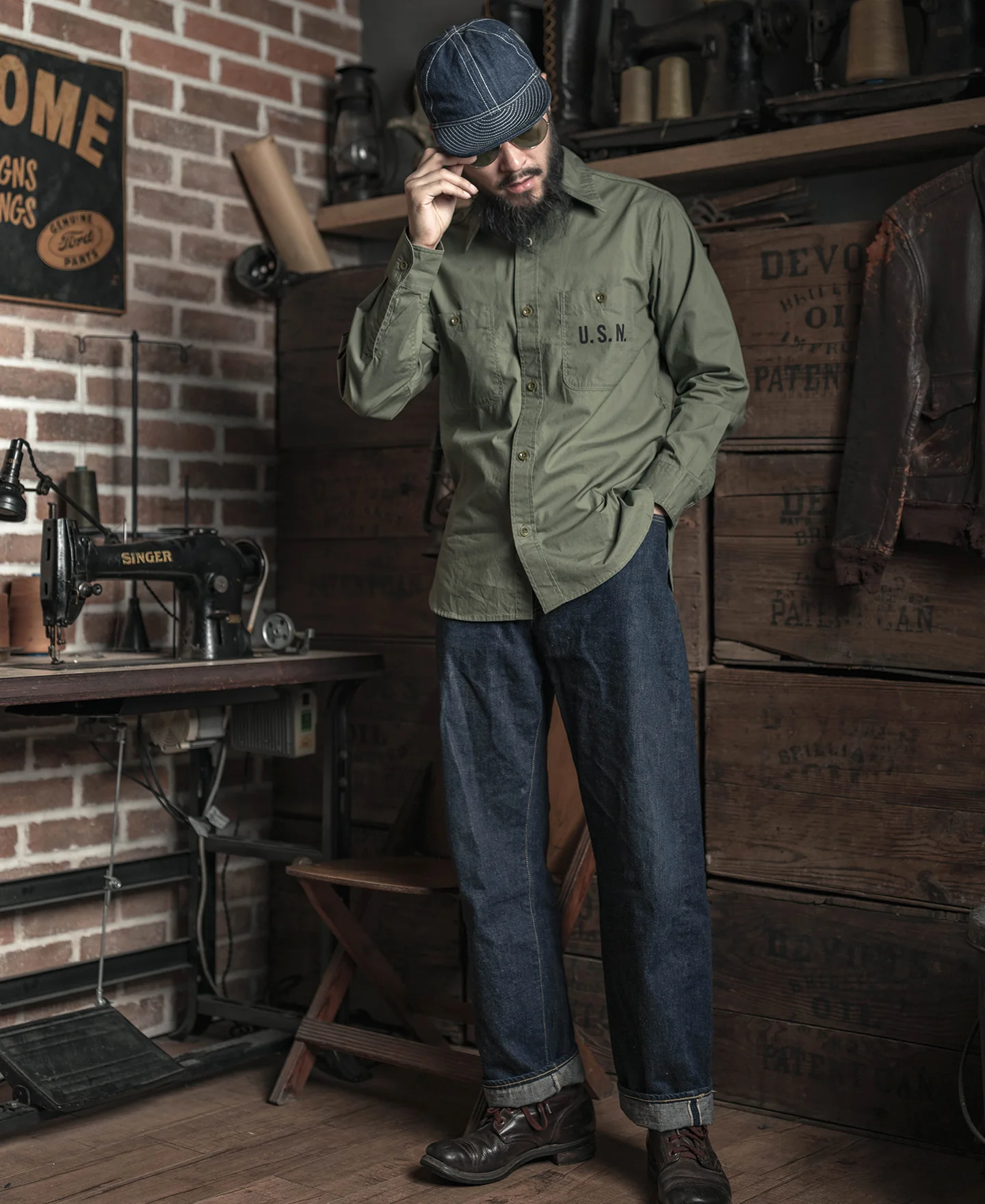 U.S.N. N-3 Utility Shirt - Image 4