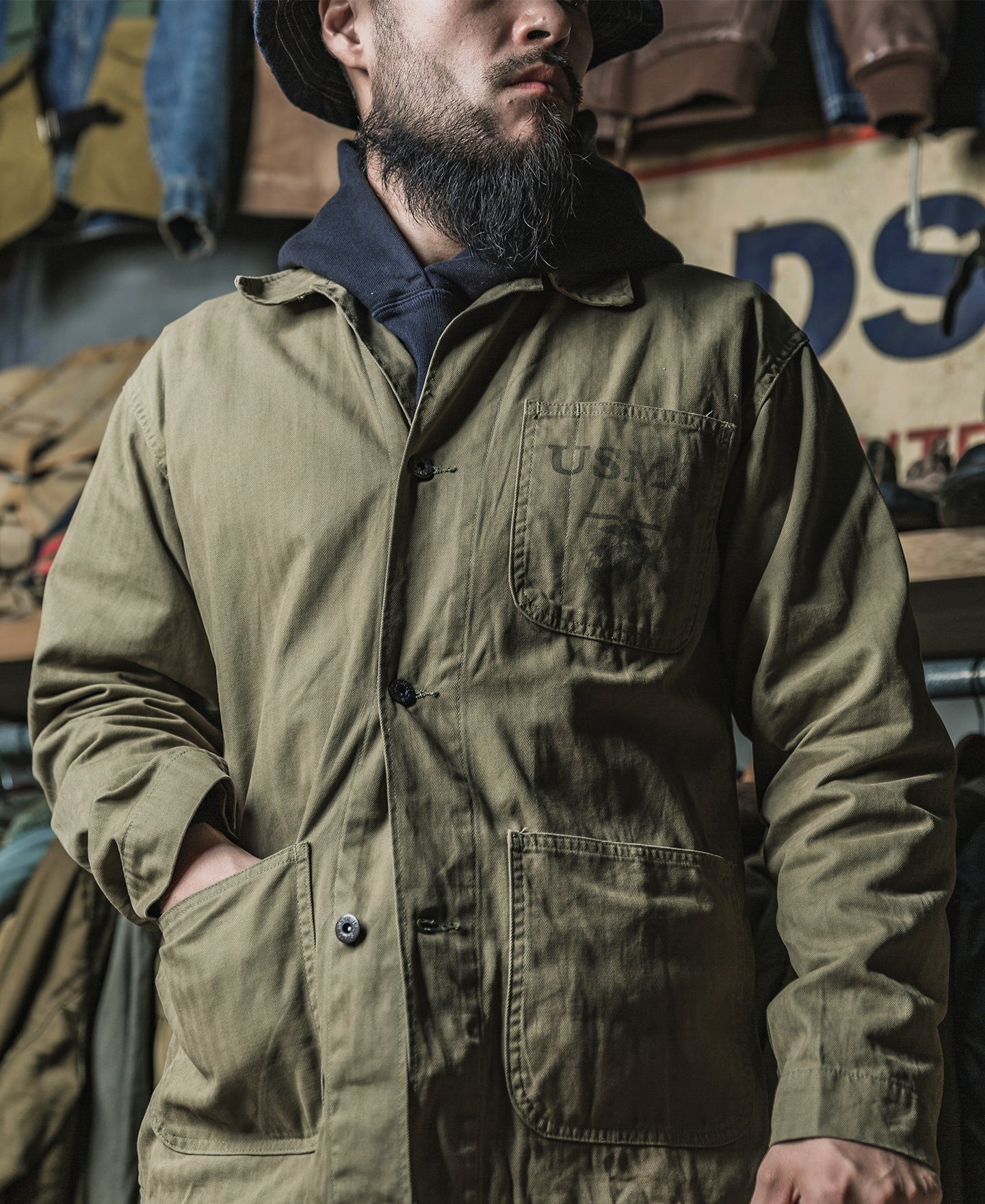 USMC P-41 HBT Utility Jacket - Image 4