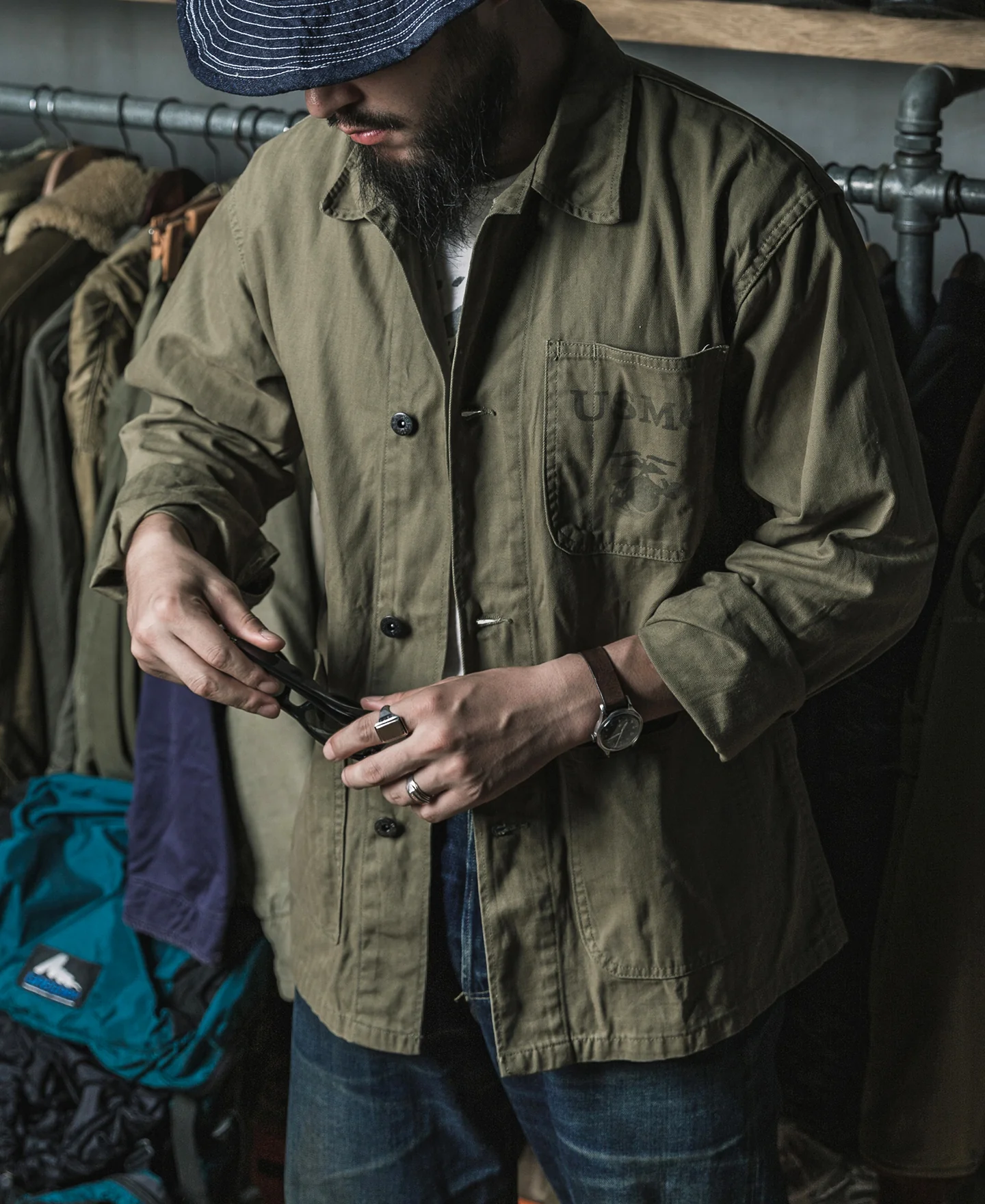 USMC P-41 HBT Utility Jacket - Image 6