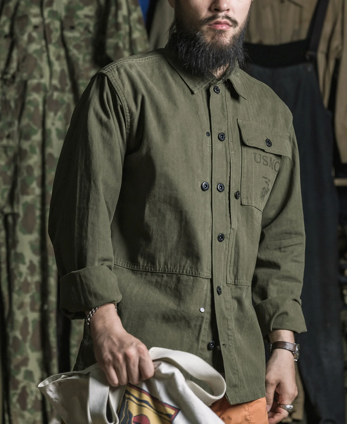 USMC P-44 HBT Utility Jacket - Image 3