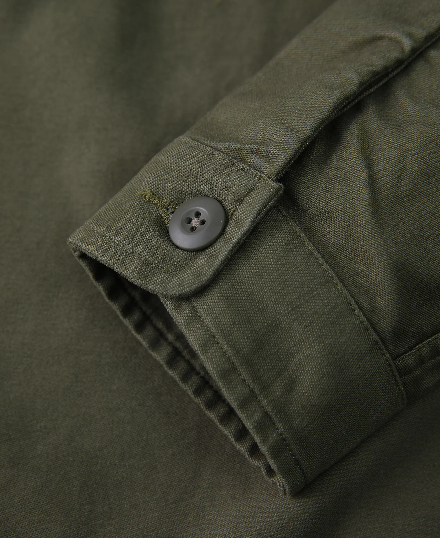 Vietnam War US Army OG-107 Fatigue Utility Shirt - Plain - Image 13