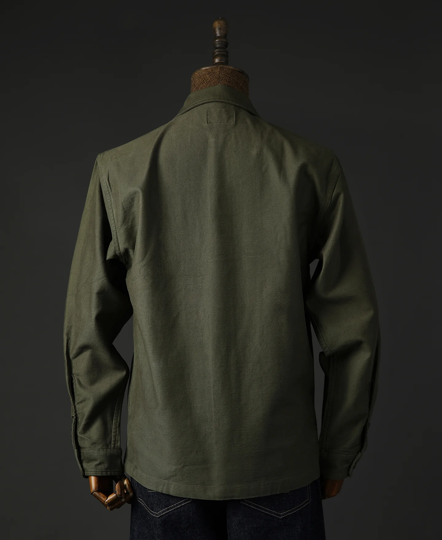 Vietnam War US Army OG-107 Fatigue Utility Shirt - Plain - Image 5