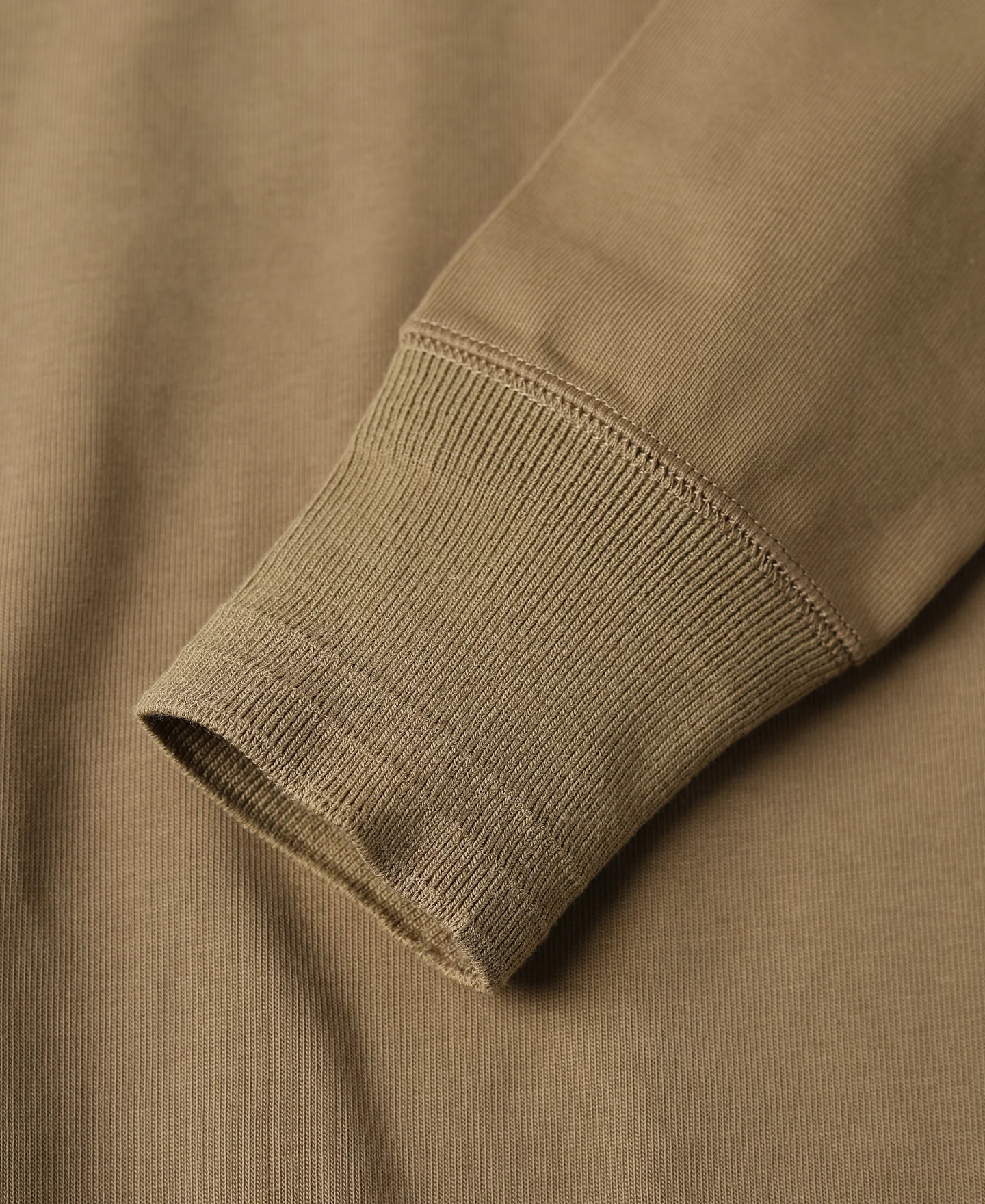 Vintage Long Sleeve Henley Shirt - Khaki - Image 11