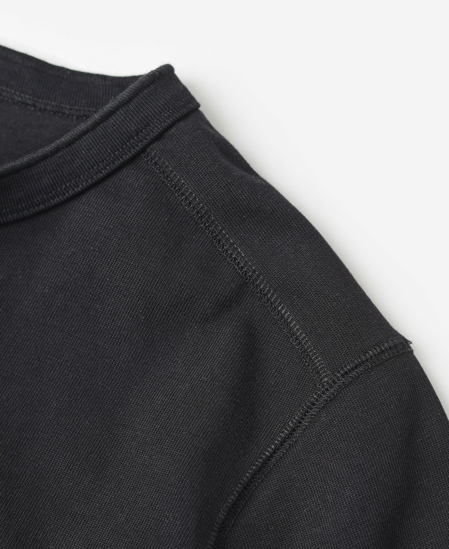Vintage Long Sleeve Henley Shirt - Black - Image 10