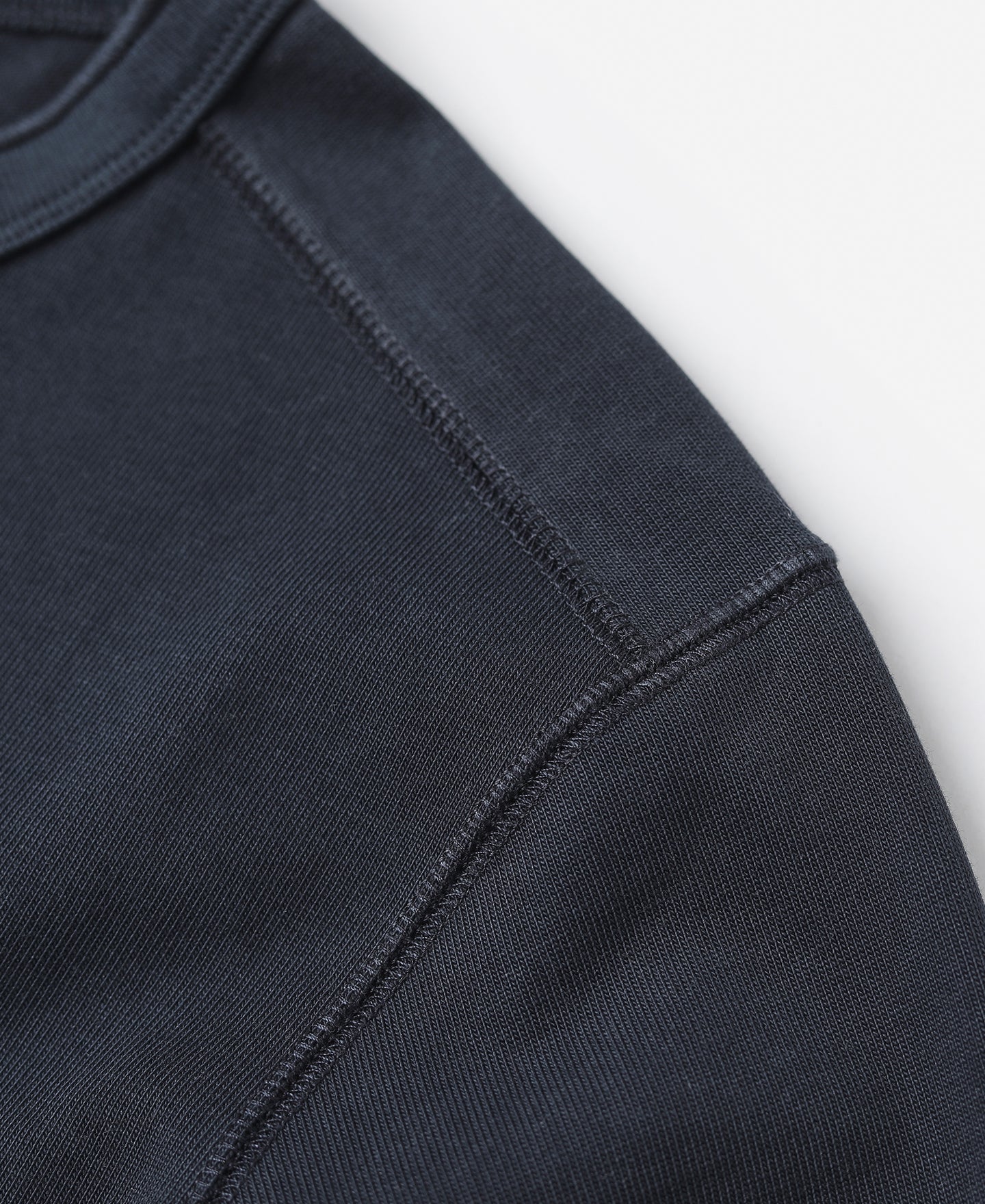 Vintage Long Sleeve Henley Shirt - Navy - Image 9