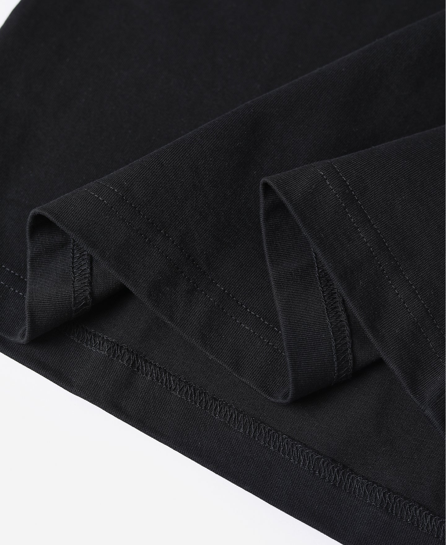 Vintage Short Sleeve Henley T-Shirt - Black - Image 9