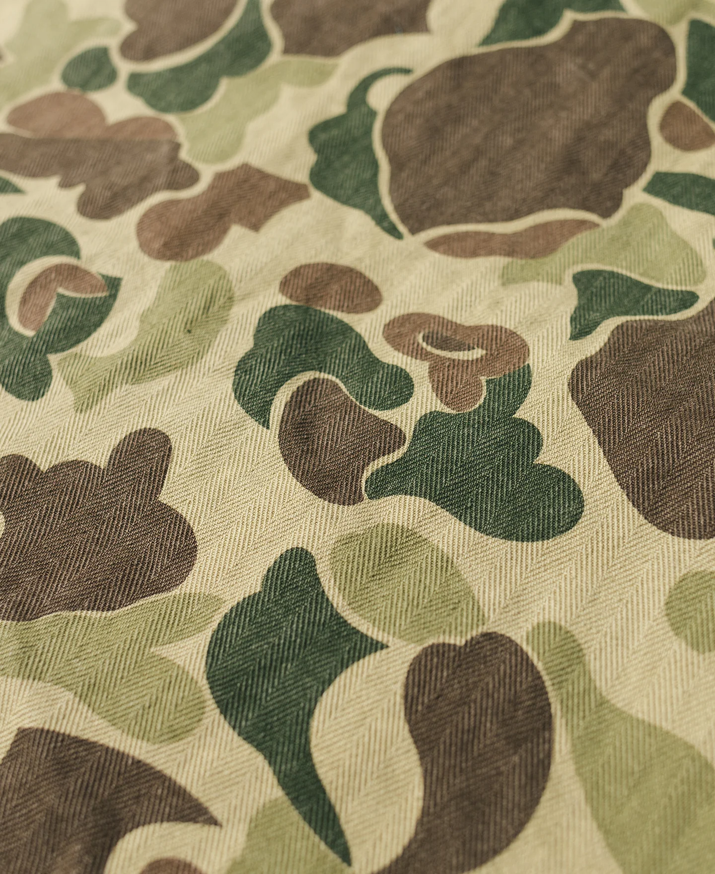 WWII USMC Type P-44 HBT Duck Hunter Camo Jacket - Image 17