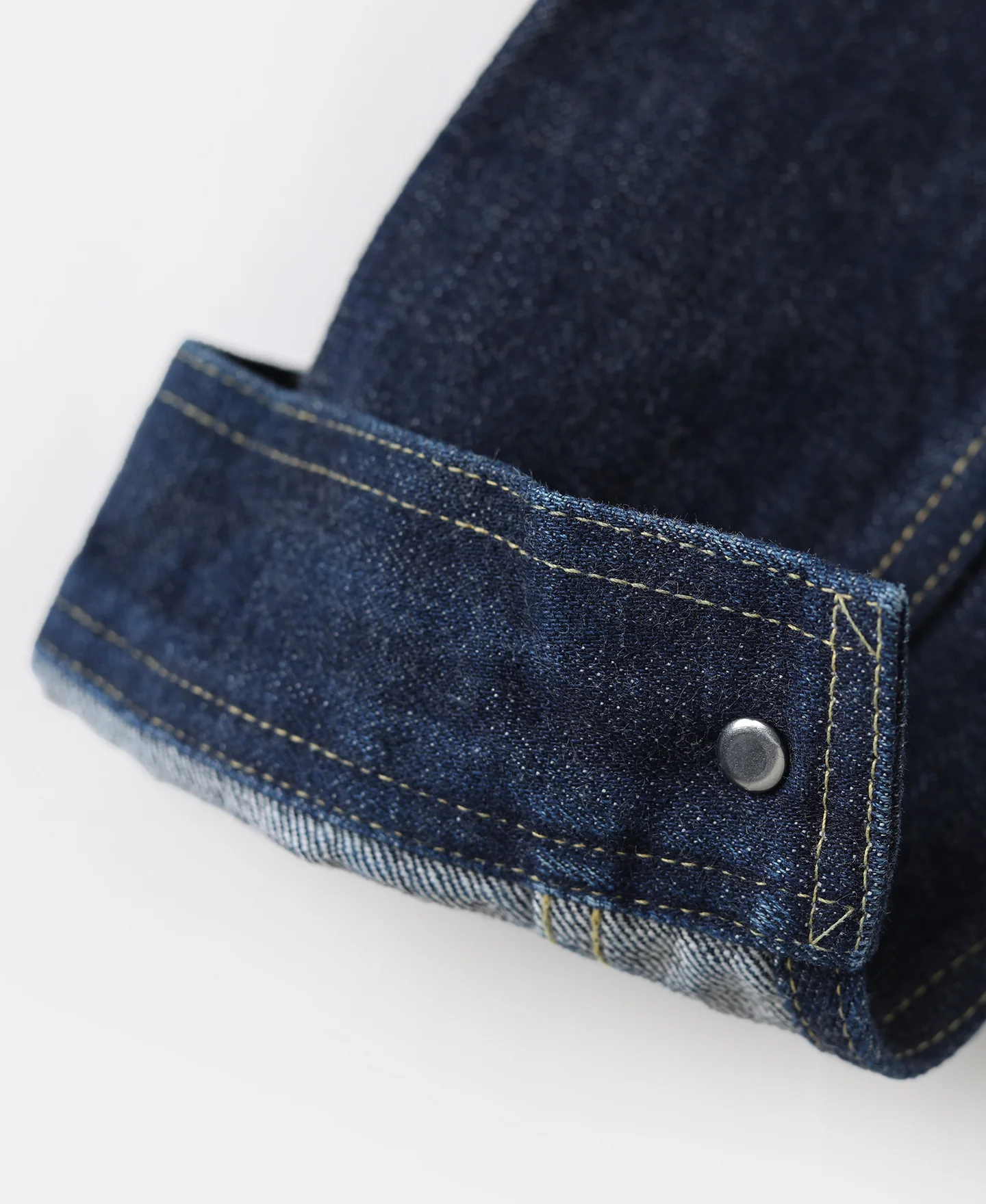 WWII Simplified Model Cowboy Selvedge Denim Jacket - Image 17