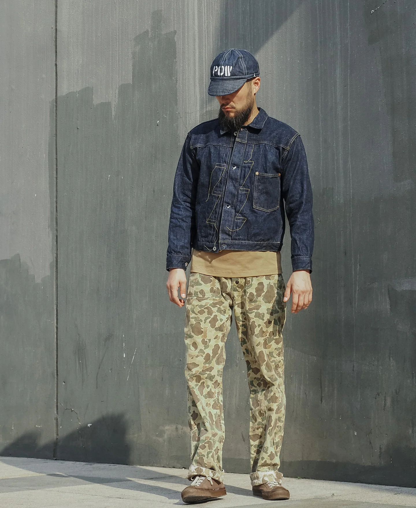 Lot 44806XX WWII Type 1 Selvedge Denim Jacket - Image 4