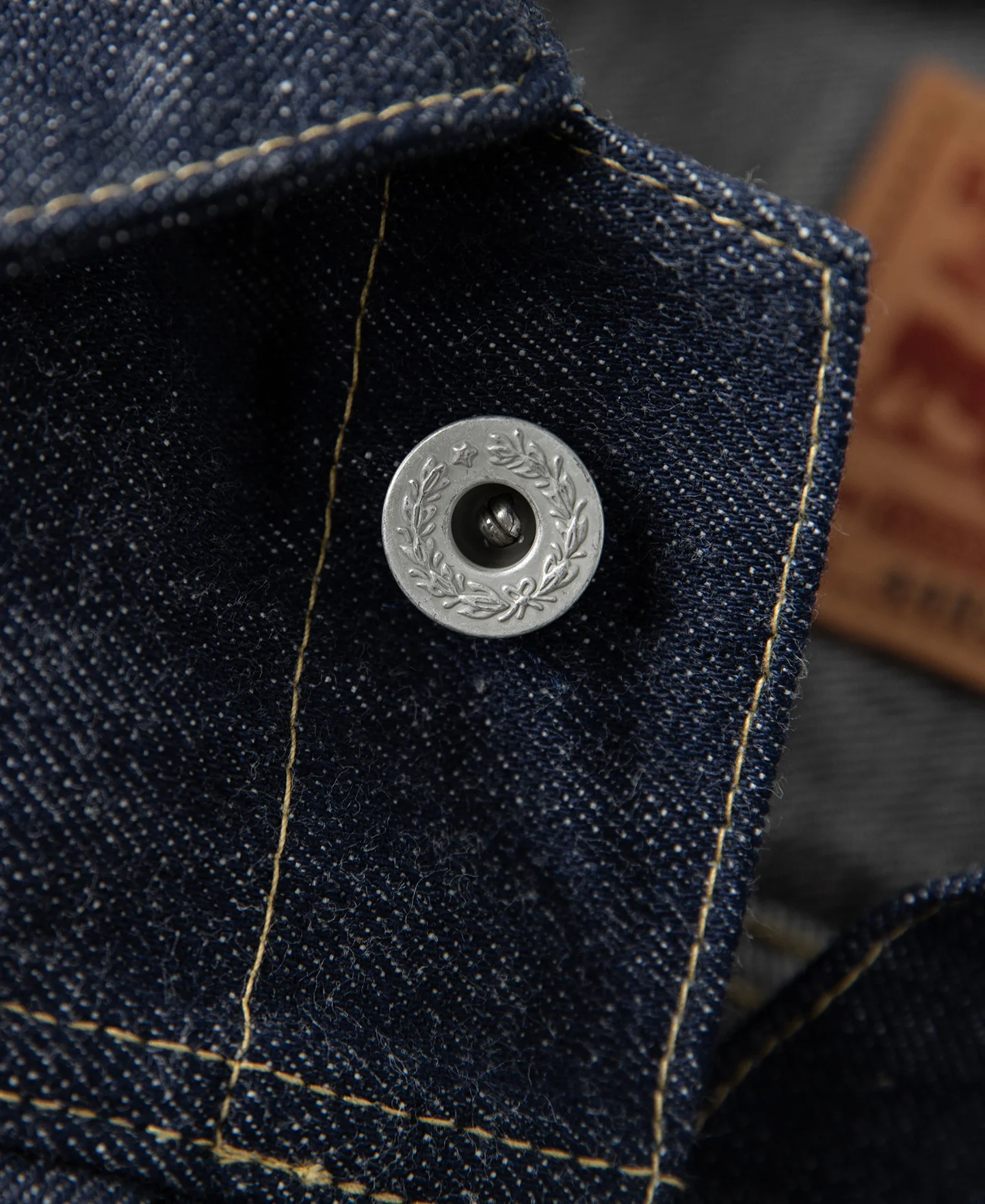 Lot 44806XX WWII Type 1 Selvedge Denim Jacket - Image 6